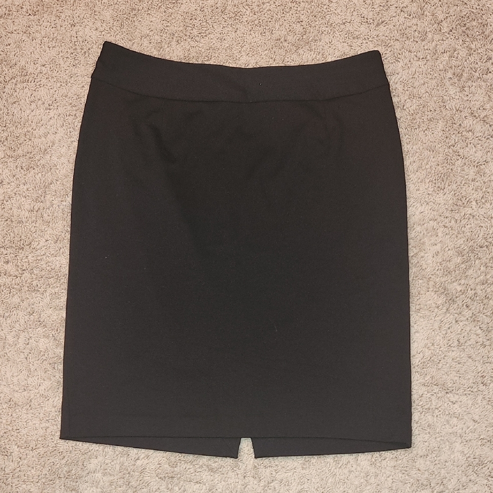 Classic Black Pencil Skirt